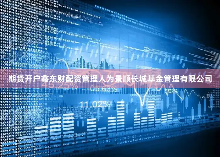 期货开户鑫东财配资管理人为景顺长城基金管理有限公司